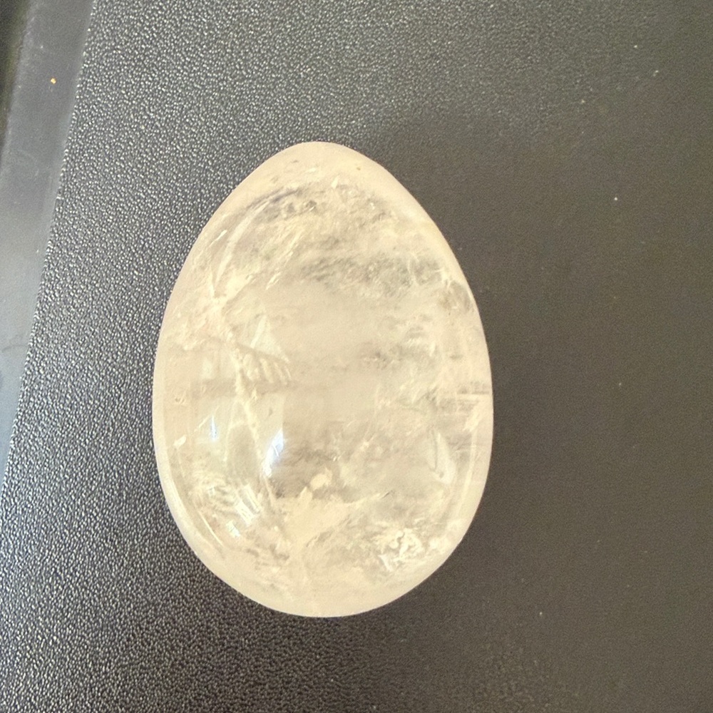 Clear Quartz Crystal Egg beautiful